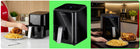 Frytkownica beztłuszczowa air fryer 4,5 l duża czarna MPM MFR-11 czarny