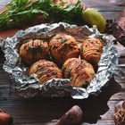 Folia aluminiowa gastronomiczna gruba spożywcza mocna 60 m x 29 cm do pieczenia, grillowania i zawijania potraw, rolka