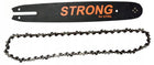 Prowadnica 35cm 2x łańcuch 3/8 1,3mm pasuje do stihl szyna do pilarki, listwa tnąca, część zamienna do piły