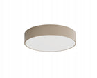 Lampa sufitowa Plafon cleo 400 Beżowy 40 cm okrągła oprawa oświetleniowa, gwint E27, głębokość 7,5 cm
