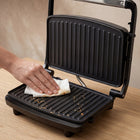 Grill elektryczny kontaktowy opiekacz toster do kanapek panini mocny 1600W nominalna