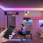 Taśma LED 1m COB neon rgbic 576/m WS2811 efekt tęczy ciągła linia 24V 10mm oświetlenie dekoracyjne do wnętrz