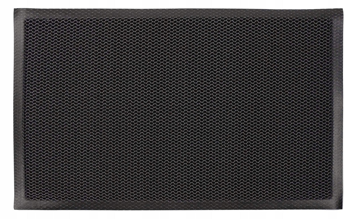 Wycieraczka Wejściowa Antypoślizgowa Na Buty 3D Solidna Siatkowa 90x150cm mata pod drzwi, do przedpokoju, PVC 10 mm