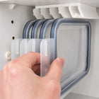 Uchwyt na Pokrywki ikea 365+ 10 Miejsc Wieszany Organizer do Kuchni Biały 21.2 cm 3 cm 12 cm uniwersalne
