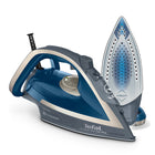 Żelazko parowe tefal Ultragliss Plus FV6842 2800W mocny wyrzut pary strażak do prasowania ubrań, ceramiczna stopa