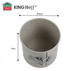Forma do pieczenia tortów 16cm KingHoff Tortownica non-stick stal 220°C wyjmowane dno, do sernika i ciast, można myć w