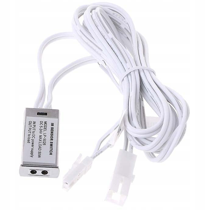 Włącznik na IR 12V szafy Szuflady Drzwiowy szafkowy 5-24V czujnik podczerwieni do taśmy LED, automatyczne sterowanie
