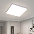 Lampa łazienkowa sufitowa lampa plafon LED biały nowoczesna 4500K 43W oprawa prostokątna, neutralna barwa światła