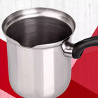 Tygielek Do Kawy 800ml Garnek Do Mleka Indukcja Gaz Fackelmann 800 ml czarny, srebrny, szary stal