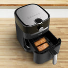 Frytkownica beztłuszczowa tefal EY501 do Smażenia Pieczenia 4,6l Air Fryer 1550 w czarny
