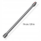 Rura do dyson Digital Slim / V12 Detect Slim rura teleskopowa zamiennik 74 cm srebrny/szary