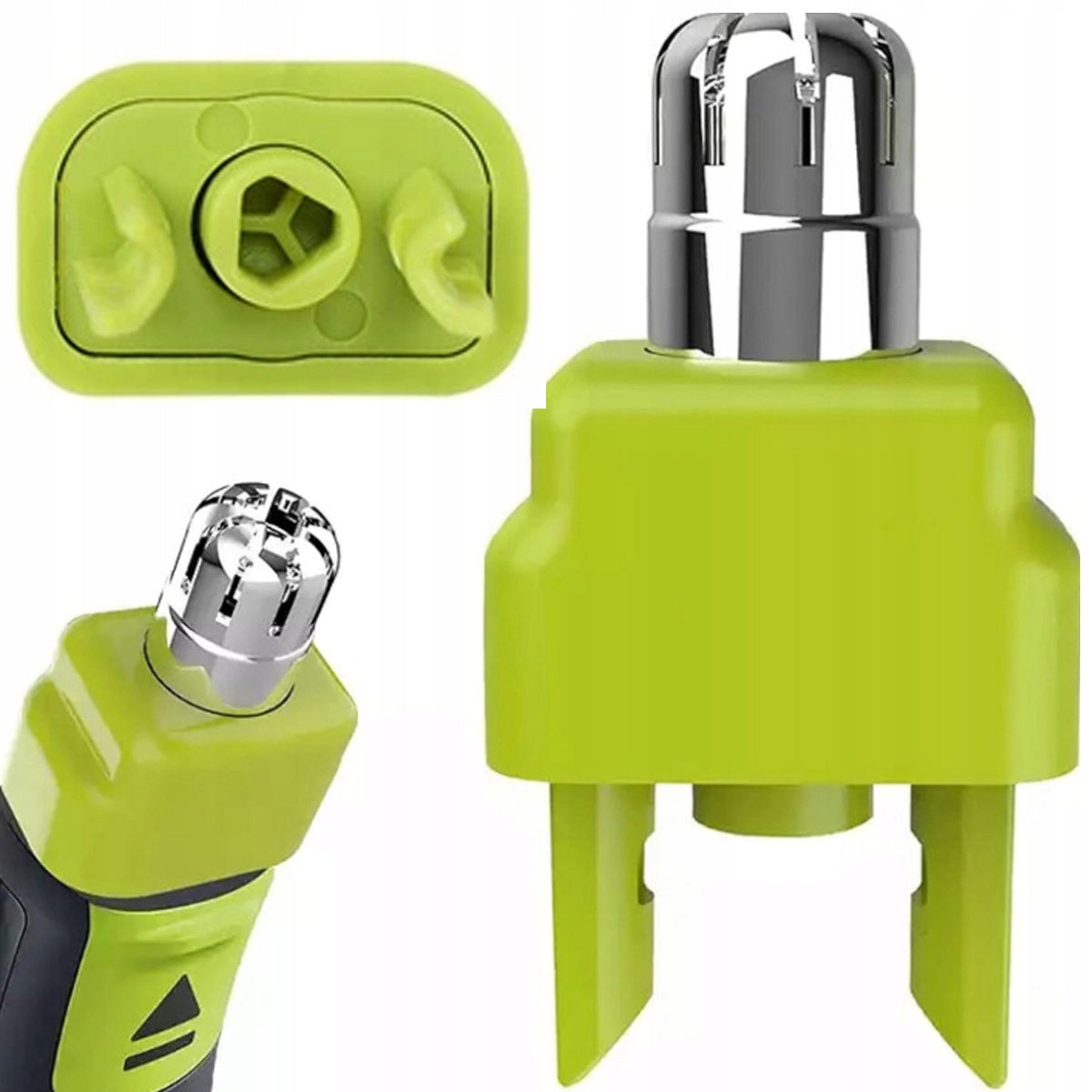 Trymer maszynka golarka do nosa uszu brwi philips oneblade QP2520 QP2530 ostrze zielony