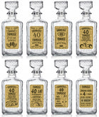 Karafka z grawerem do whisky szklanki z grawerem prezent na 40 50 urodziny dekanter na alkohol, naczynie do serwowania