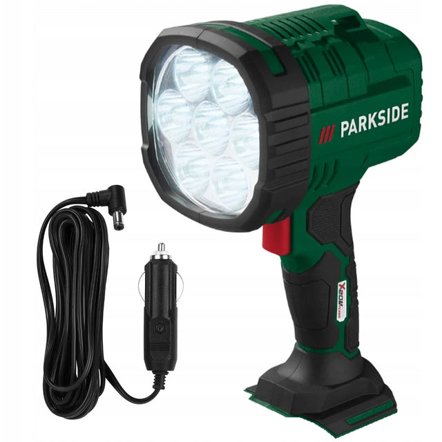 Akumulatorowa Lampa Ręczna Latarka LED 2500 lm 20 V parkside phla 20-Li A1 naświetlacz roboczy, oświetlenie warsztatowe, bez baterii