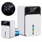 Cichy Osuszacz Powietrza luxe UV Pochłaniacz Wilgoci 1200ml Wydajny LED do łazienki, mieszkania i garderoby