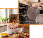 Suszarka do grzybów i owoców duża do warzyw ziół mięs mocna wydajna dehydrator żywności 600 w 5 sit regulacja