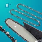 2x łańcuch tnący do piły 8" + prowadnica do pilarki zestaw 45 ogniw 1,1mm