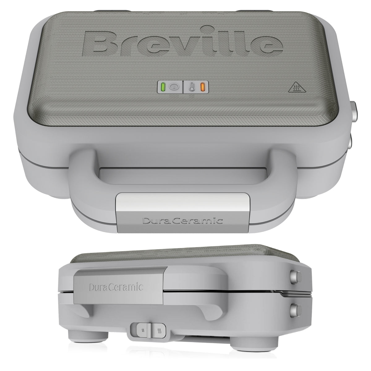 Opiekacz do kanapek Toster Breville Ceramiczny Sandwich 850W nominalna srebrny/szary