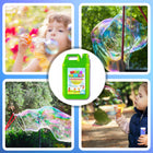 Płyn do Baniek Mydlanych Dużych i Małych 10 litrów mega bubbles 2 x 5l wiek 3 lata+