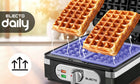 Gofrownica 2200W z regulacją temperatury 2 duże chrupiące gofry XXL electo nominalna