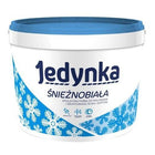 Jedynka Śnieżnobiała Farba biała emulsyjna do ścian dobre krycie matowa 10l akrylowa, do malowania powierzchni