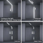 Taśma LED COB IP20 24V 360d Magic Pixel płynąca WS2811 cyfrowa 5m neutralna pasek świetlny, oświetlenie dekoracyjne do