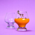 Kieliszki krosno shake N°8 do koniaku brandy rumu szkło degustacyjne, 150 ml, komplet 4 sztuki, bezbarwne, można myć w