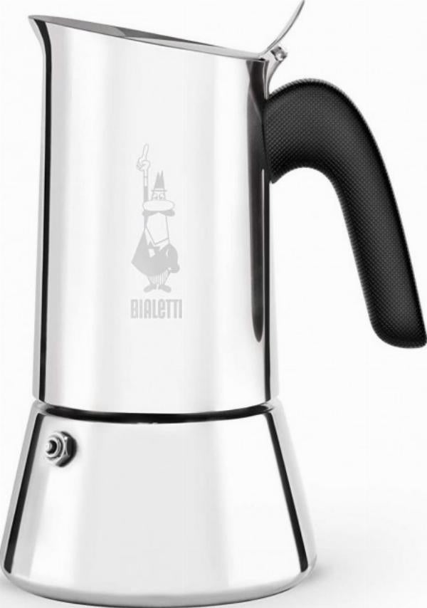 Kawiarka Bialetti Venus Induction 10TZ na indukcję (460 ml) 2020 klasyczna 235 ml srebrny stal nierdzewna z opakowaniem jednostkowym