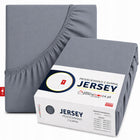 Prześcieradło jersey z gumką 140x200 bawełna na wysoki materac 30 cm kolory certyfikat oeko-tex Standard 100, do łóżka
