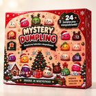 Kalendarz Adwentowy Squishy 24 Gniotki Dumpling Antystres Prezent stojący