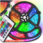 Taśma LED RGB 10m wodoodporna bluetooth sterowanie aplikacją montessa podświetlenie dekoracyjne wnętrz, wielokolorowe