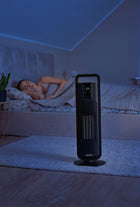 Termowentylator Yoer Farelka Cichy 38dB 2000W +Timer 4Tryby Energooszczędny maksymalna czarny grzejnik ceramiczny z