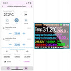 Termostat elektroniczny WiFi watomierz timer aplikacja gniazdko 230V 3680W regulator temperatury do pieca, sterownik