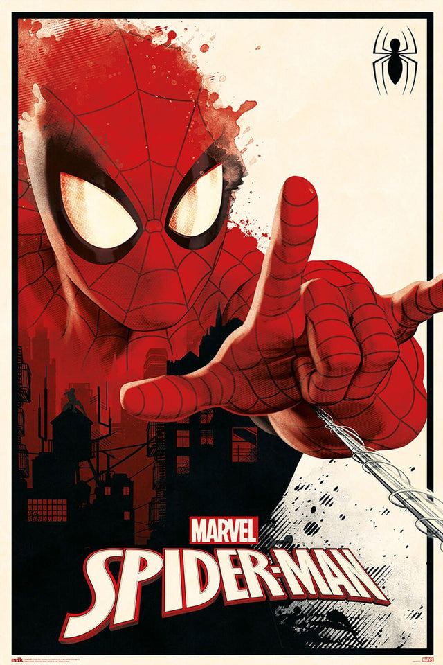 Plakat na ścianę Spiderman Marvel Spider-Man Thwip dla chłopca 61x91,5 cm obrazek, poster, dekoracja pokoju dziecka, grafika dla fana superbohaterów