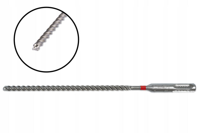Wiertło do betonu SDS Plus Hilti 6x170mm udarowe do żelbetu te-cx przebiciowe spiralne, cegła, ceramika, kamień