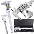 Suwmiarka Elektroniczna Warsztatowa stalowa Cyfrowa dokładna 0-150mm etui miernik z wyświetlaczem LCD do pomiaru