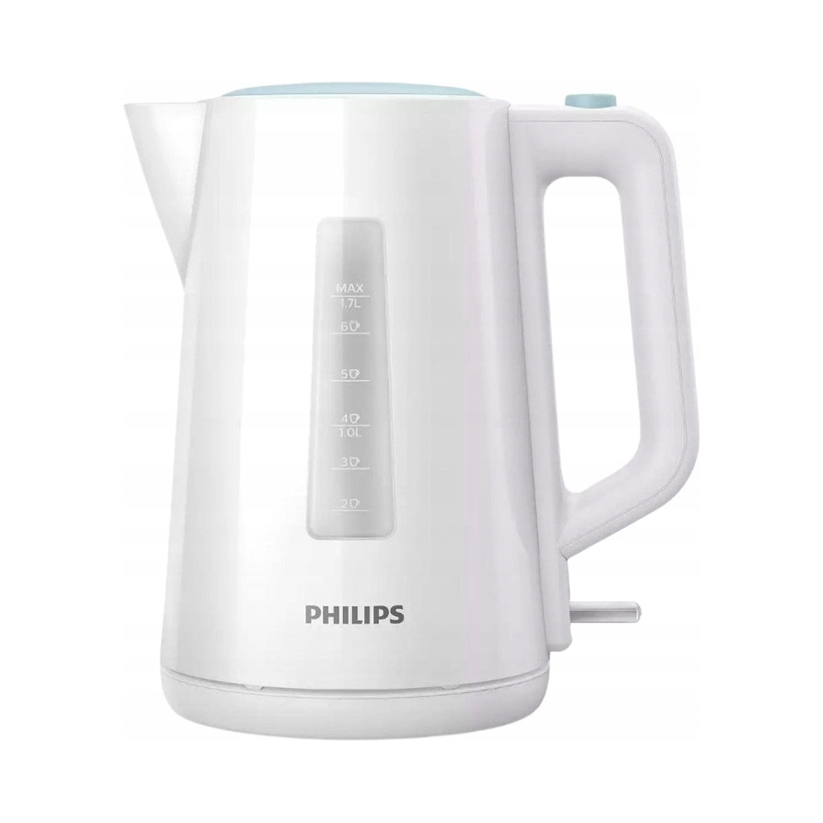 Czajnik elektryczny Philips HD9318/70 2200 w 1,7 l biały do gotowania wody, do herbaty i kawy, grzałka płytowa, filtr