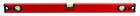 Poziomnica aluminiowa 80cm 0,8m 3 libelki 1mm/1m standard Proline 15862 poziomica do prac budowlanych, remontowych i