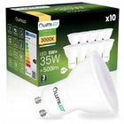 10x Żarówka LED GU10 5W = 35W 500lm 3000K 120° lumiled NIE mruga premium reflektor punktowy, zamiennik halogenu, ciepłe