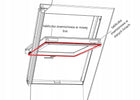 Uszczelka obwodowa do okna velux GZL GGL M06 MK06 szary