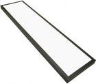 Panel LED Sufitowy Plafon 60W 6300 lm Natynkowy 120 x 30cm premium czarny lampa do biura i salonu, oprawa z neutralną