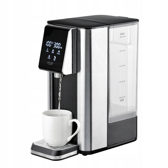 Dyspenser do wody adler AD 1356 15 cm 29.7 cm 2.5 l srebrny