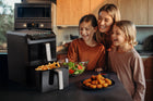 Frytkownica beztłuszczowa pionowa FR300 2700W dwie szuflady 10l Air Fryer czarny
