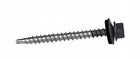 Wkręty farmerskie 4,8x60 mm RAL 7016 100 szt. blachowkręty Etanco GTF2 Z14 do mocowania blachy trapezowej i pokryć