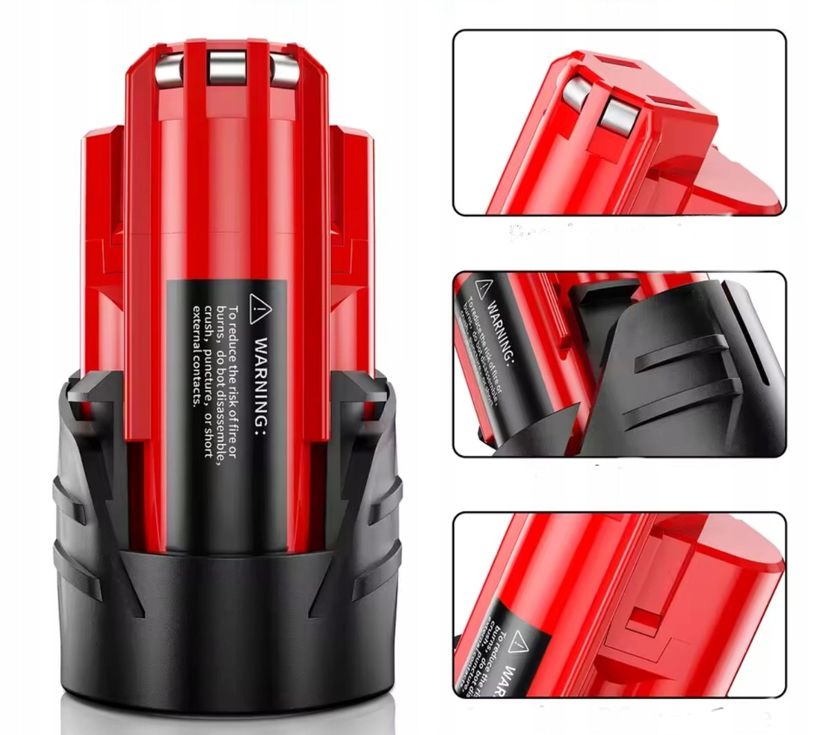 Akumulator bateria do Milwaukee M12 12V B3 4932451388 Mocny 3,5Ah ogniwo zasilające do elektronarzędzi bezprzewodowych