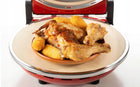 Piec do pizzy ariete 909 kamień 400°C + NÓŻ do pizzy + ebook 0 l 1200 w czerwony