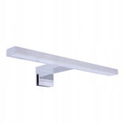 Kinkiet Lampa LED amber chrom łazienkowy na lustro szafkę 2w1 biała ciepła oprawa oświetleniowa do umywalki 30 cm 4,5 w