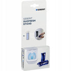 Geberit Kostki higieniczne DuoFresh 8 sztuk 244900001 + fresh-disc 1B tabletki do WC, odświeżacz do spłuczki, wkład