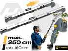 Wysięgnik do piły przedłużka pilarki gałęziówki regulacja DŁ. 160-250 CM tyczka teleskopowa do podkrzesywarki, cięcie