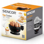 Jajowar Sencor SEG 710BP 7 jajek 3 stopnie 380 w czarny tworzywo sztuczne